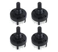 4X 3P4T 3 Polos 4 Posiciones Interruptor Giratorio Selector de Banda de Oblea Simple con Perilla