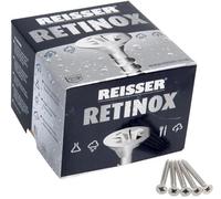 4x 40mm Pozidriv Encastrado Acero Inoxidable Tornillos - 200 Paquete - REISSER