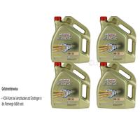 4X 5 Litros Original Castrol Aceite Motor EDGE 0W-30 Aceite De Motor