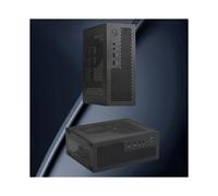 4X A09 HTPC Computer Case ITX Gaming PC Chasis Desktop Chasis USB2.0 Computer Case Home Computer Case Black
