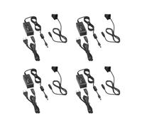4X AC-PW20 NP-FW50 Batería Simulada Adaptador de Fuente de Alimentación de CA Kit de Acoplador de CC para Alpha A5100 A6500 A6400 A6000 A55 A7
