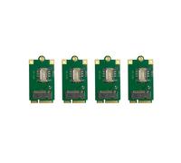 4X Adaptador 4G 5G M.2 Una Pcie NGFF Una Placa Adaptadora Pci-E Con Ranura para Tarjeta SIM para L860-GL DW5820E DW5816E EM7455