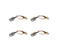 4X Adaptador de Cable de Antena de Mano para Base Uhf Y Antenas Moviles - Conectores Hembra Sma A Uhf So-239 Hembra