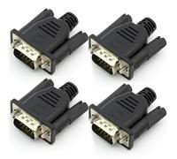 4X Adaptador de Pantalla Virtual VGA Enchufe Simulado Macho Placa de Bloqueo Emulador de Fantasmas Sin Cabeza Edid
