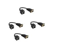 4X Adaptador VGA Una RJ45 Cable de Red Una VGA Conector de Cable de Red Monitor Una Conector de Cable de Red Extensor VGA