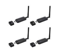 4X Adaptador WiFi USB Inalámbrico AR9271 2,4 G/150 Mbps para Linux, Kali, Ubuntu, para Raspberry Pi, PC, Mejora de Red Portátil B