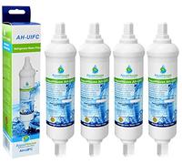 4x AH-UIFC Compatilbe Filtro de agua para nevera LG y Hotpoint BL9808, 3890JC2990A, 5231JA2012B, 5231JA2012A y Daewoo DD-7098 - con conexión por tornillo