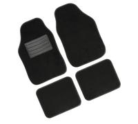 4x Alfombrillas Coche Universales Moqueta Delanteros Traseros Estribo de Puerta
