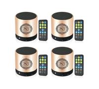 4X Altavoz Musulmán del Corán, Traducción Inteligente del Corán, Pequeño Control Remoto Portátil, , MP3, FM, Reproductor IF, Regalos de