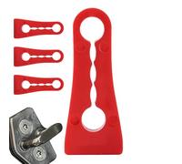 4X Amortiguador De Insonorización, Para Cerradura De Puerta Coche, Amortiguador, Amorti-guador Goma Absorbente Golpes, Búfer Sonido Multifuncional Par-a Via, Accesorio Para Automóvil