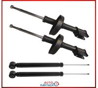 4x Amortiguador Delantero Trasero para Renault Clio II Sin Chasis Deportivo Kit