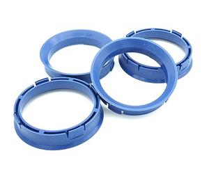 4x anillos de centrado Ø66,6 a Ø57,1/66,6 mm - 57,1 mm adecuados para ruedas Borbet, DBV, Proline, Keskin, MAM