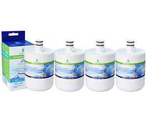 4x AquaHouse AH-L5P filtro de agua compatibles para LG LT500P, 5231JA2002A, GEN11042FR-08, ADQ72910901, Premium
