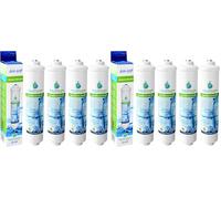 4x AquaHouse AH-UIF Filtro de agua para nevera compatible con Samsung LG Haier Daewoo solo con filtros externos (Paquete de 2)