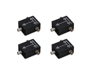 4X Asignación de Antena Divide la Señal RF de 1 una 2 para Distribución de Antena/Micrófono Inalámbrico Distribuidor Combinador