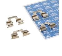 4x ATE 13.0460-0259.2 Kit de accesorios pastillas de frenos Trasero para VW