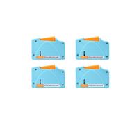 4X Aua-550 Limpiador de Conectores de Fibra Óptica Limpiador de Conectores de Fibra Limpiador de Casetes Caja de Limpieza de Fibra Óptica