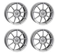 4x Autec llantas CLUBRACING 7.5x17 ET35 5x100 Hyper Silber