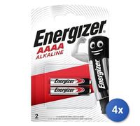 4X Batería Desechable Alcalina Energizer AAAA/LR61