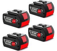 4X baterías de Repuesto de 18V 8,0Ah/8000mAh para baterías de BAT618 BAT618G BAT609 BAT609G BAT619 BAT619G BAT610G BAT610 BAT612 BAT622