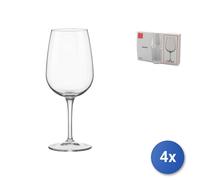 4x Bormioli Rocco Paquetes 3 Copas Espacio En Vidrio Cl.64