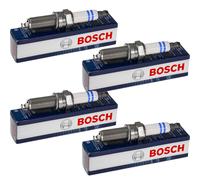 4X BOSCH Bujía Compatible Para Smart Fortwo Cabrio 451 1.0 Turbo Brabus