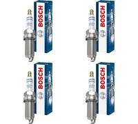 4X BOSCH Bujía Doble Platino Compatible Para Porsche 718 Boxster 982 2.0