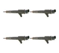 4x BOSCH Inyector Para Ford Fiesta VI Citroën Berlingo B9 1.6 HDi 90