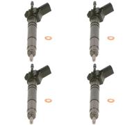 4x BOSCH Inyector Válvula para Mercedes-Benz W639 CDI Caja De 2.2