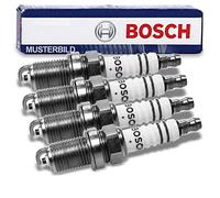 4x Bujía de encendido BOSCH Doble Platino FR7KPP332 BMW SERIE 1 E81 E87118 120; 3 E46 E90 E91 E92 E93 316 318 320; X3 E83 2.0 i;