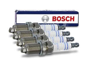 4x Bujía de encendido BOSCH Super Plus FR7LDC+ AUDI A2 8Z 8Z0; A3 8L 8L1 8P 8P1 8PA; A4 B5 B6; A6 C5; VW BORA 1J 1J2 1J6; VW CADDY II 2 9K III 3 2K; GOLF IV 4 1J1 1J5 V 5 1K 1K1 1K5 VI 6 5K 5K1 PLUS V