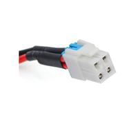 4X Cable de Alimentación de CC de 4 Pines y 12 AWG para Radios FT-450D, FT-891, TS-480, TS-590SG, TS-890s, IC-7000 y IC-7200.