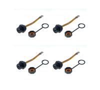 4X Cable Plano PFC Hembra A Macho Tipo C, Resistente Al Agua, IP67, IP68, Rosca 3.1, Tipo C 3.1.