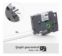 4x Cinta de etiquetas para Brother TZ231 TZ-231 TZE231 TZE-231 P-Touch 1010 1000 s d400 h100lb 900 PTOUCH Cinta de etiquetado Cinta de color 12 mm Neg