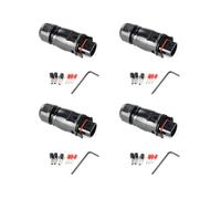 4X Conector Solar Fotovoltaico A Prueba de Agua IP68 4000V 40A para Sistema Solar Fotovoltaico Panel Kit de ProteccióN Paralela LY01-Macho