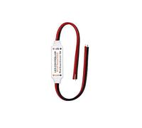 4X Controlador Remoto Inalámbrico RF de 11 Teclas para Luces de Tira LED de un Solo Color Control de Interruptor Inalámbrico Atenuador
