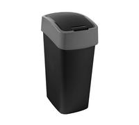 4x Cubo de Basura Papelera Curver Flipbin 45L 29x37x65 CM Plástico