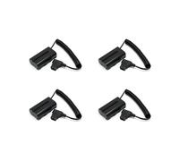 4X D-Tap en Espiral Una L-Series F550 Cable Simulado de Batería para Feelworld/Atomos Shinobi Small Hd/Andycine Camera Monitor
