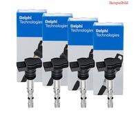 4x DELPHI Bobinas Encendido para Nissan Almera II Hatchback N16 1.5 1.8 V10 P11