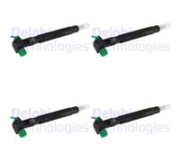 4x DELPHI Inyector Para Mercedes-Benz Clase C Modelo T S204 C 220 CDI 250