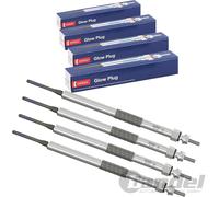 4x DENSO Bujías Apto para Mitsubishi Pajero III Cnvas Top 3.2 Di-D