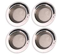 4x Desagüe Tamiz Fein Cocina, Ducha Haarsieb Acero Inox Spülbeckensieb Lavabo