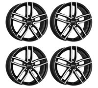 4x Dezent llantas TR dark 7.0Jx17 ET35 5x100