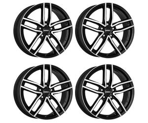 4x Dezent llantas TR dark 7.0Jx17 ET35 5x100