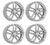 4x Dezent llantas TR silver 7.0Jx17 ET40 5x114.3
