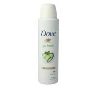 4x Dove Go Fresh Gurkenduft Desodorante Spray Anti-transpirante 0% Alc. 150ml