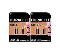 4 x Duracell MN21 A23 23 A (2 blísters de 2 baterías) 4 pilas