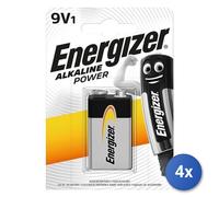 Pila Alcalina 9V 6LR61 - ENERGIZADOR