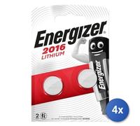4x Energizer Batería Para Uso Doméstico Desechable CR2016 Litio