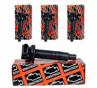 4x ENGITECH Bobinas Encendido para Toyota Yaris _ P9 _ 1.3 Vvt-I SCP9_ NSP9_